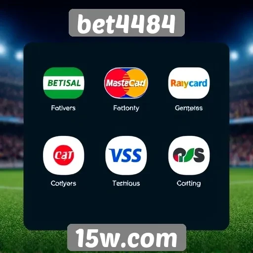 Métodos de pagamento aceitos no bet4484
